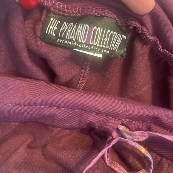 The Pyramid Collection Bohemian Patchwork Wide-Leg Pants 3XL - Picture 6 of 7